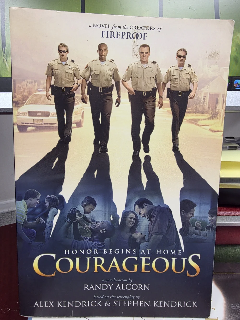 Courageous Novelization by Randy Alcorn - Paperback (Creators of Fireproof)
